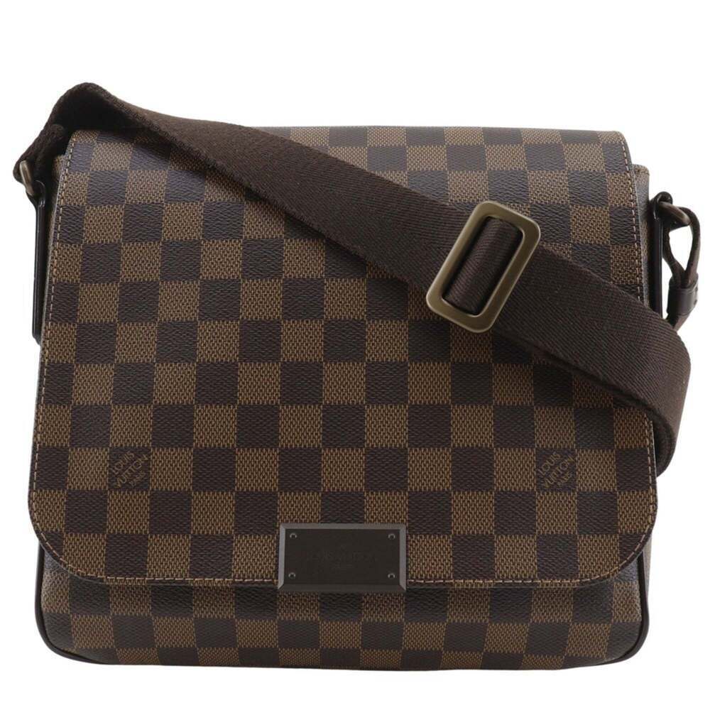 LOUIS VUITTON Brown Damier Canvas Shoulder Bag